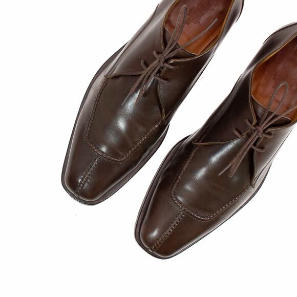 RERE Hermès By John Lobb Split Toe Derby Calfskin Leather Dress Shoes US11 main image 5